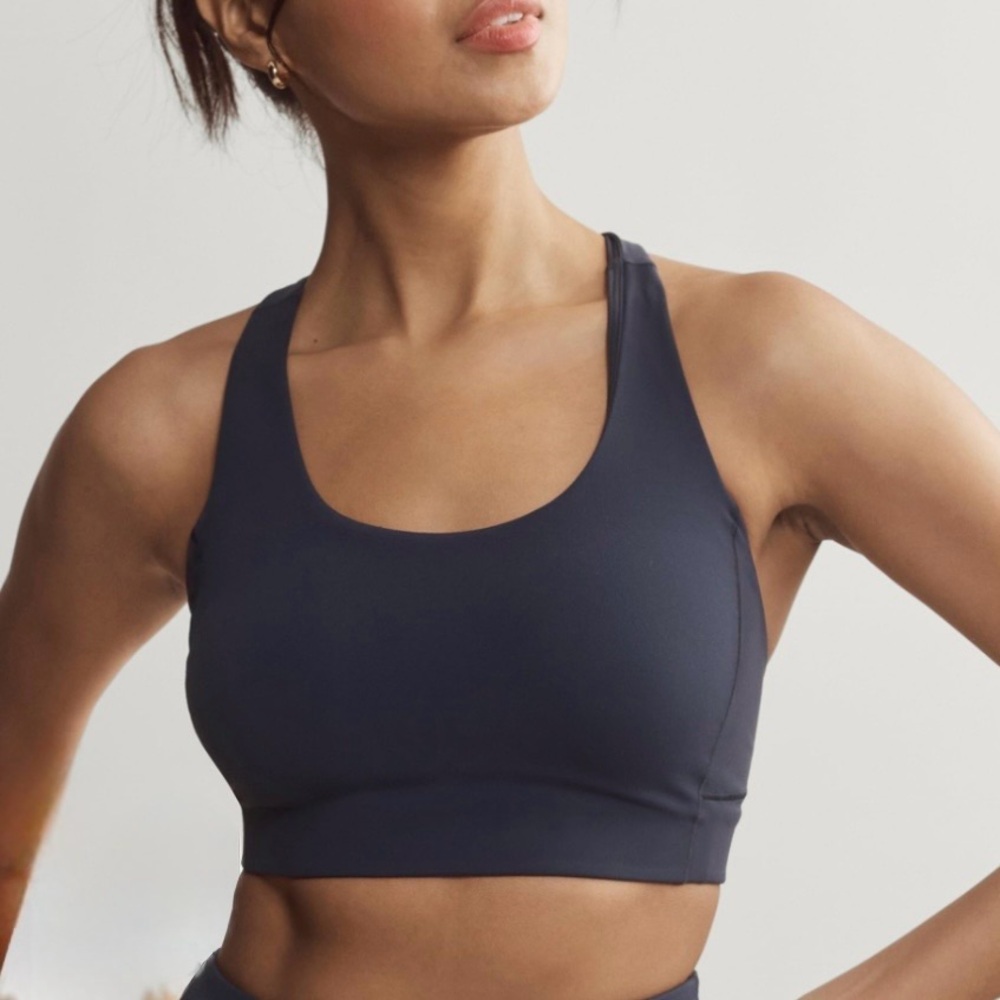 Rhone Revive Sports Bra Navy Blue Size XS